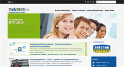 Desktop Screenshot of myazubi.de