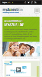 Mobile Screenshot of myazubi.de